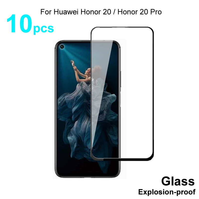 Для Honor 20 Pro 20s полное покрытие защита экрана закаленное стекло для
