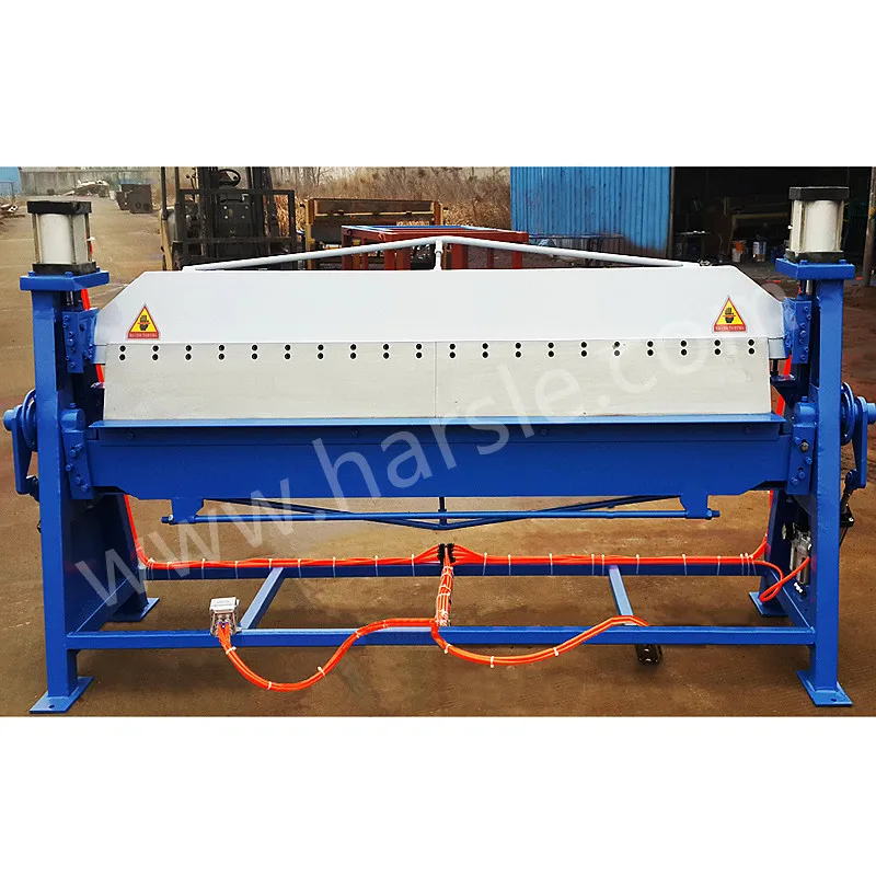 Высокоскоростной пневматический гибочно-фальцевальный станок HARSLE для