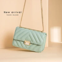 yaoku graceful chain bag ins shoulder single shoulder bag new style versitile fashion 2021 spring and summer for women square pu