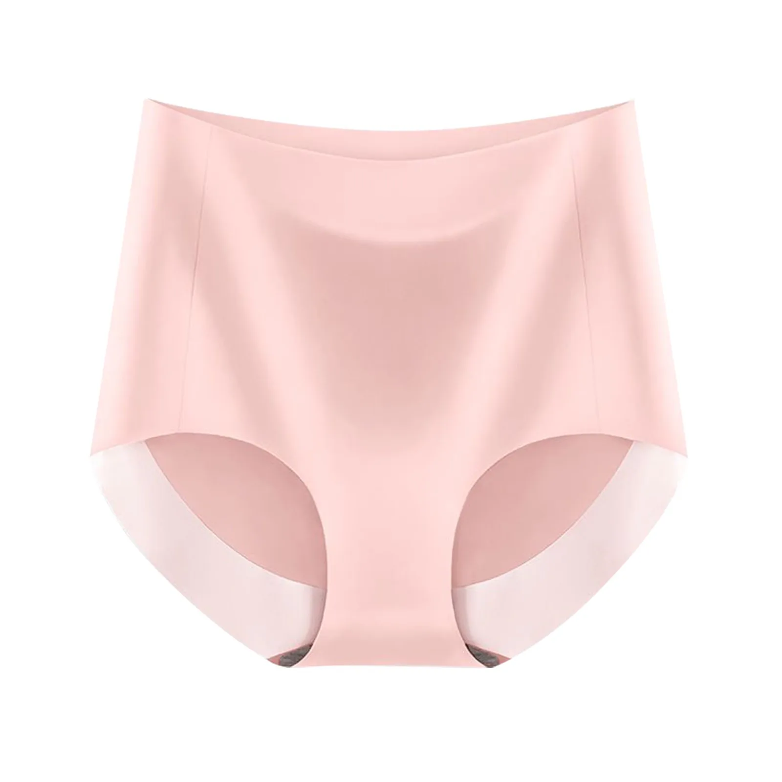 Женские трусики из ледяного шелка нижнее белье с завышенной талией бесшовное