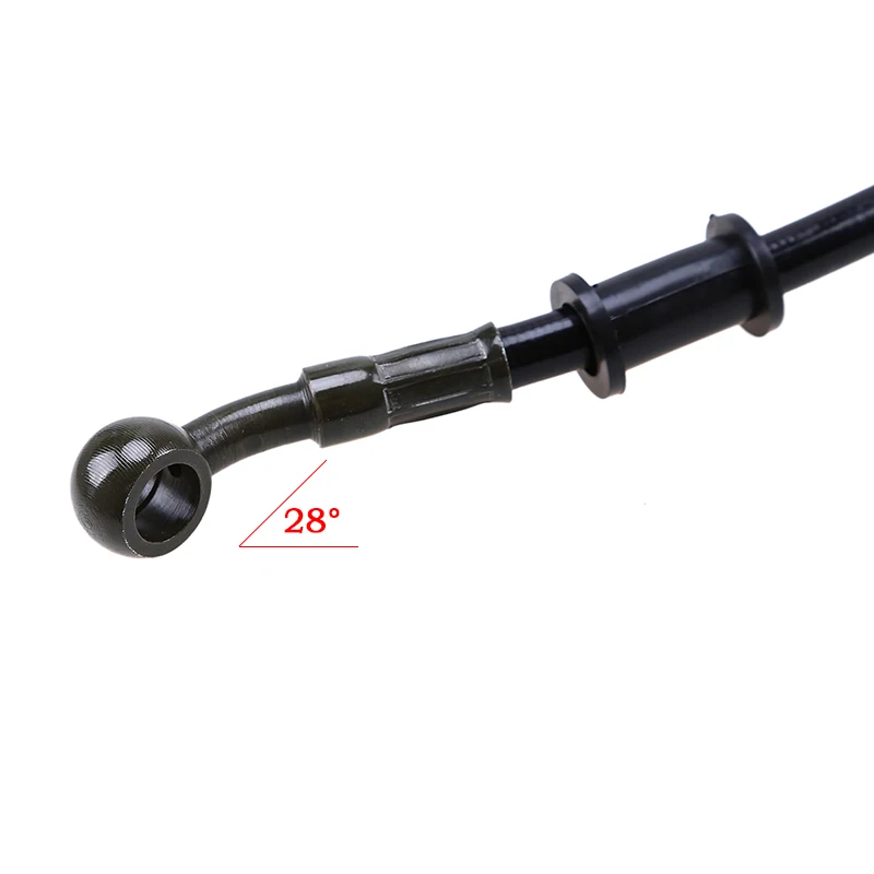 POSSBAY 500 мм 1900 Универсальный тормозной шланг для мотоцикла Масляный усиленная