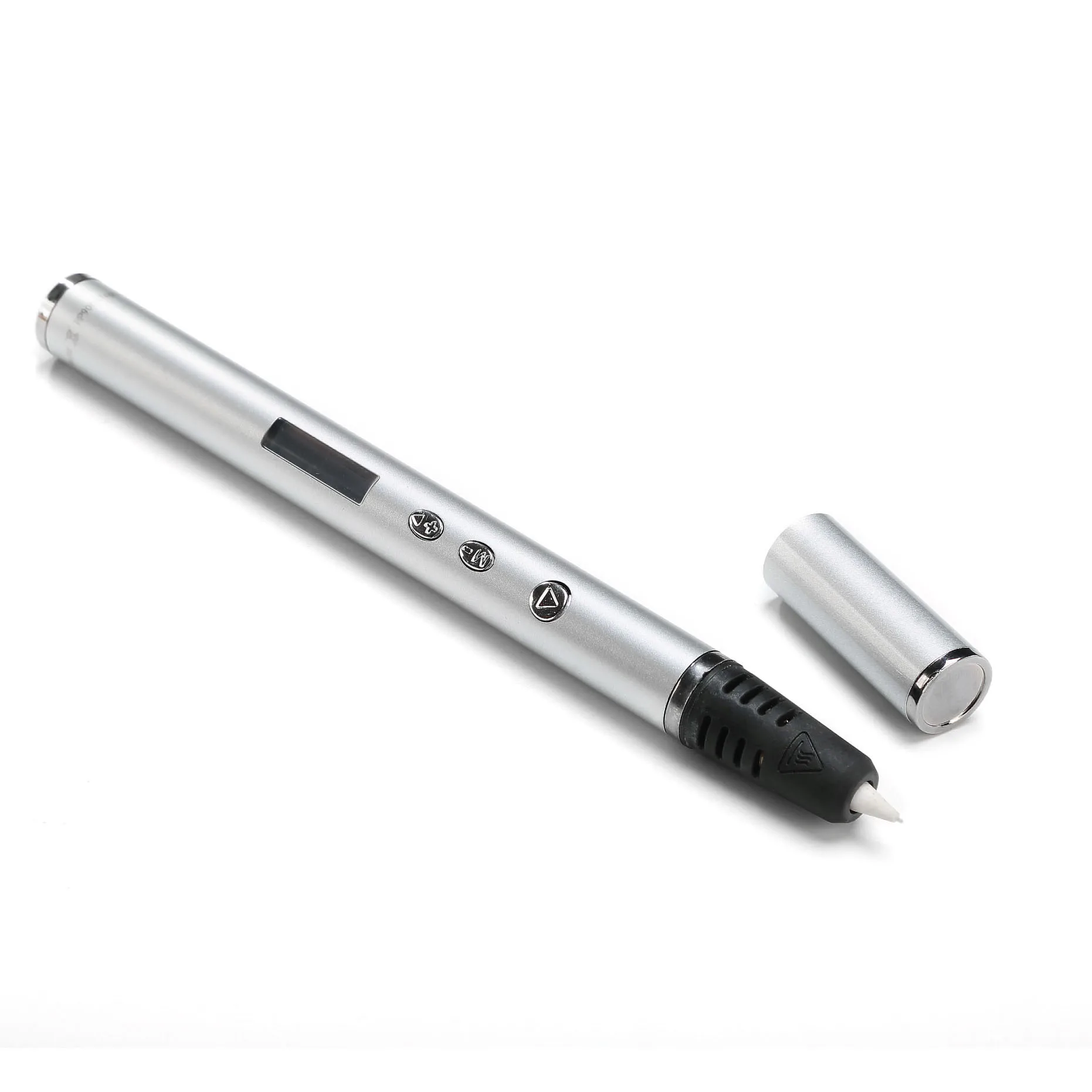 Silver Новая горячая RP900A 3D Ручка Самая тонкая DIY 3D печать Ручка в мире креативная игрушка подарок рождественские подарки для детей - Цвет: Silver