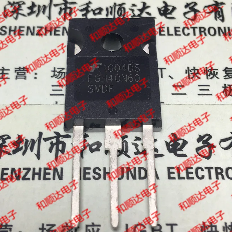 

10pcs/lot FGH40N60SMDF New stock TO-247 600V 40A