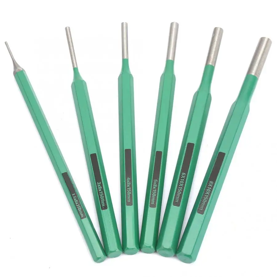 6 шт. булавки долото хром ванадиевая сталь Сталь Pin для украшения