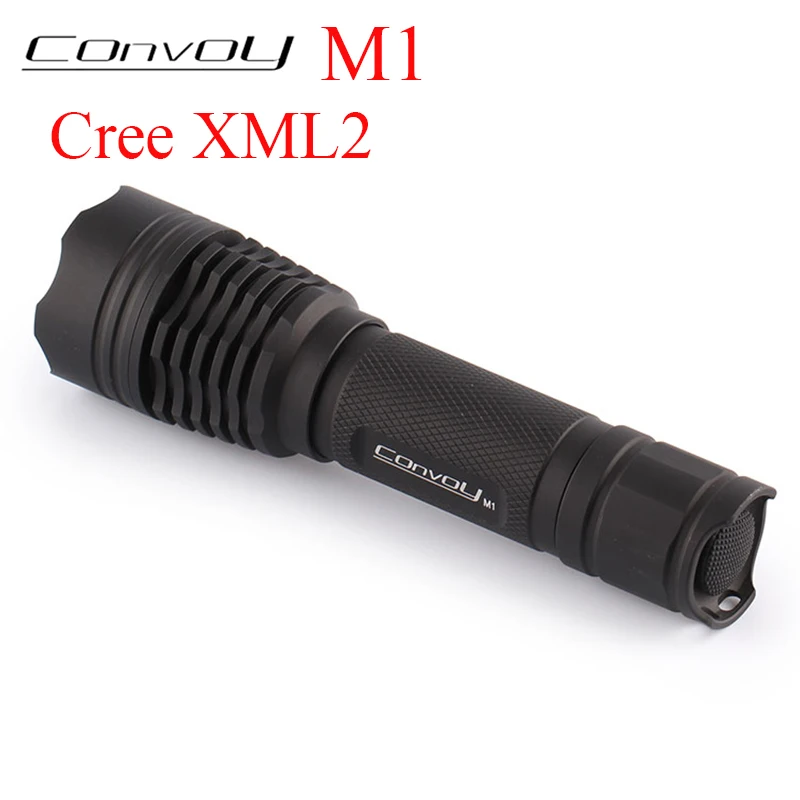 Фонарь светодиодный Convoy M1 Cree XML2 U2 T6 18650 дюйма|Фонарики и осветительные приборы| |