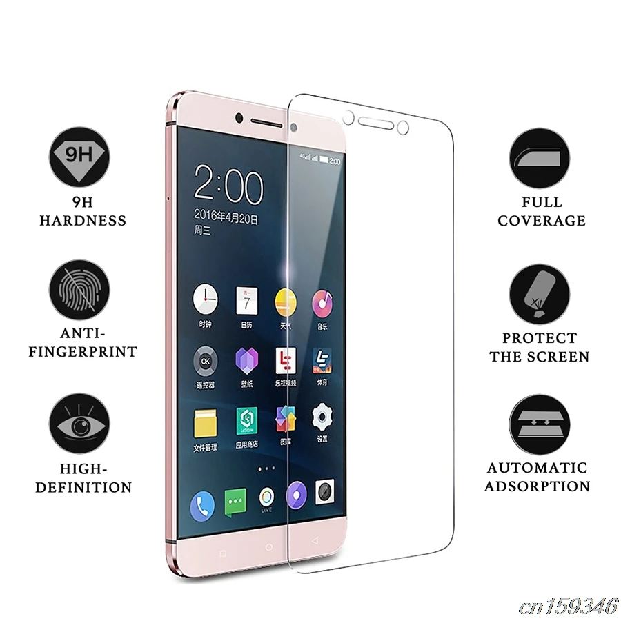 Закаленное стекло 9H 2.5D премиум-класса для LeEco Le Pro3 AI Защитная пленка экрана Letv Pro 3