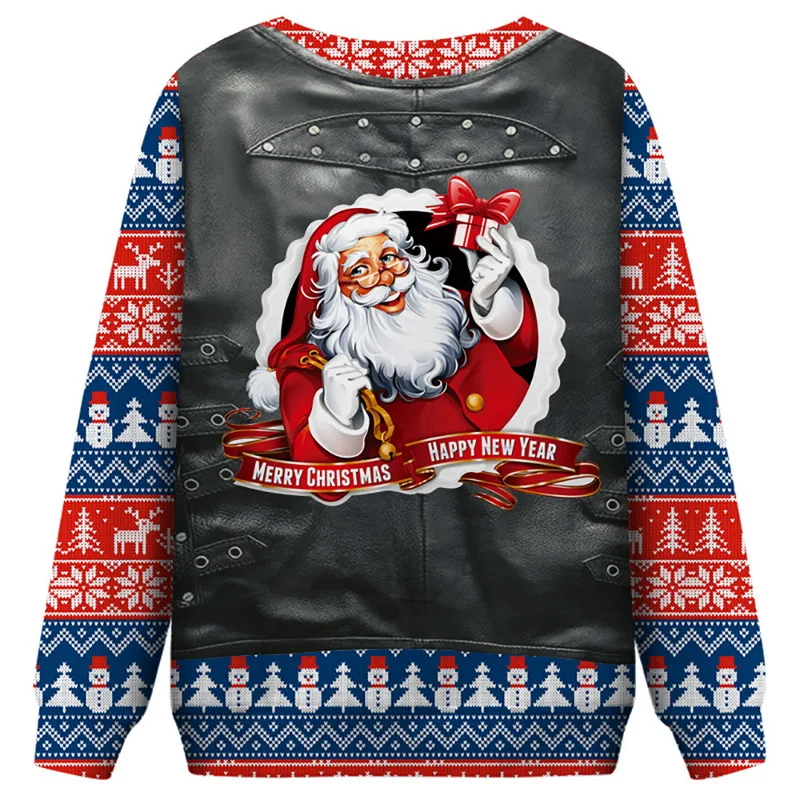Mens causal o neck Christmas sweater fashion deer print Autumn Winter Pullover Knitted Jumper sweaters Slim Men Clothes