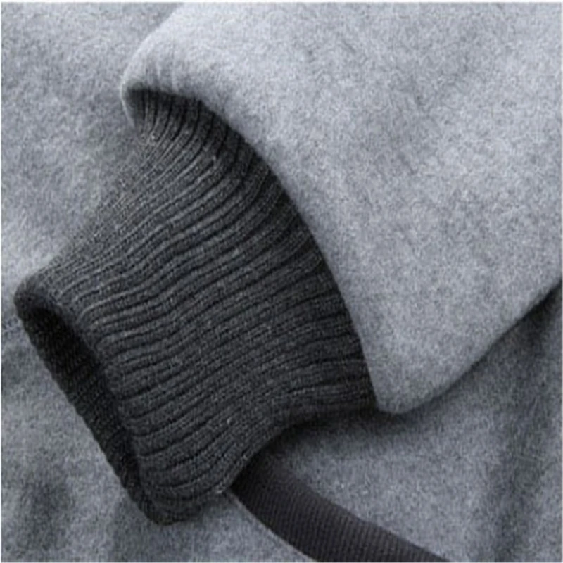 Большой размер Зимняя мужская толстовка с капюшоном пальто и куртки теплые