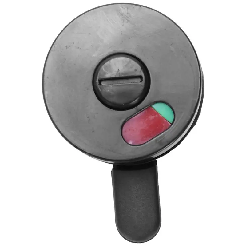Promotion! 2pcs Public Toilet Door Locking Rotating Red Green Indicator Knob Lock | Строительство и ремонт