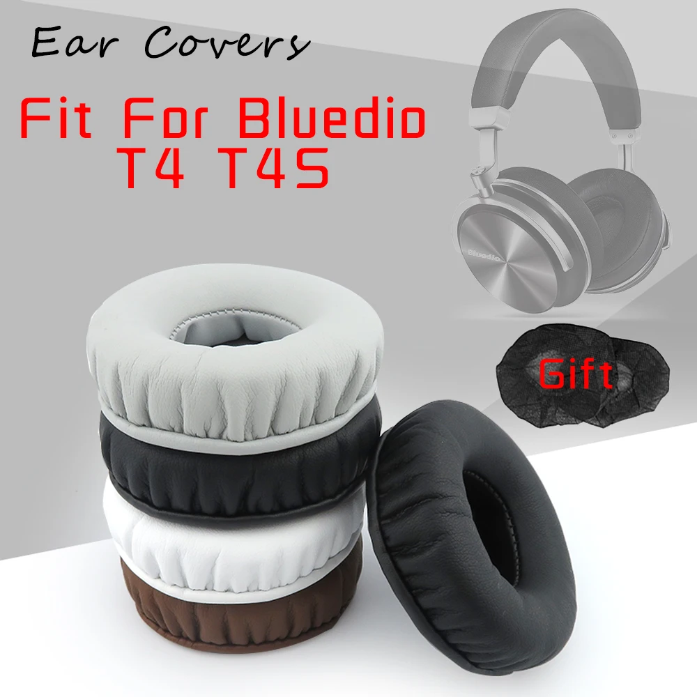 

Ear Covers Ear Pads For Bluedio T4 T4S Headphone Replacement Earpads Parts