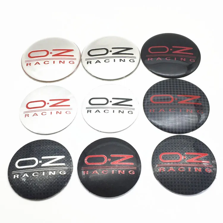 4 шт. 56 мм 65 OZ Racing автомобильные брелки с логотипом автомобиля эмблемы значка
