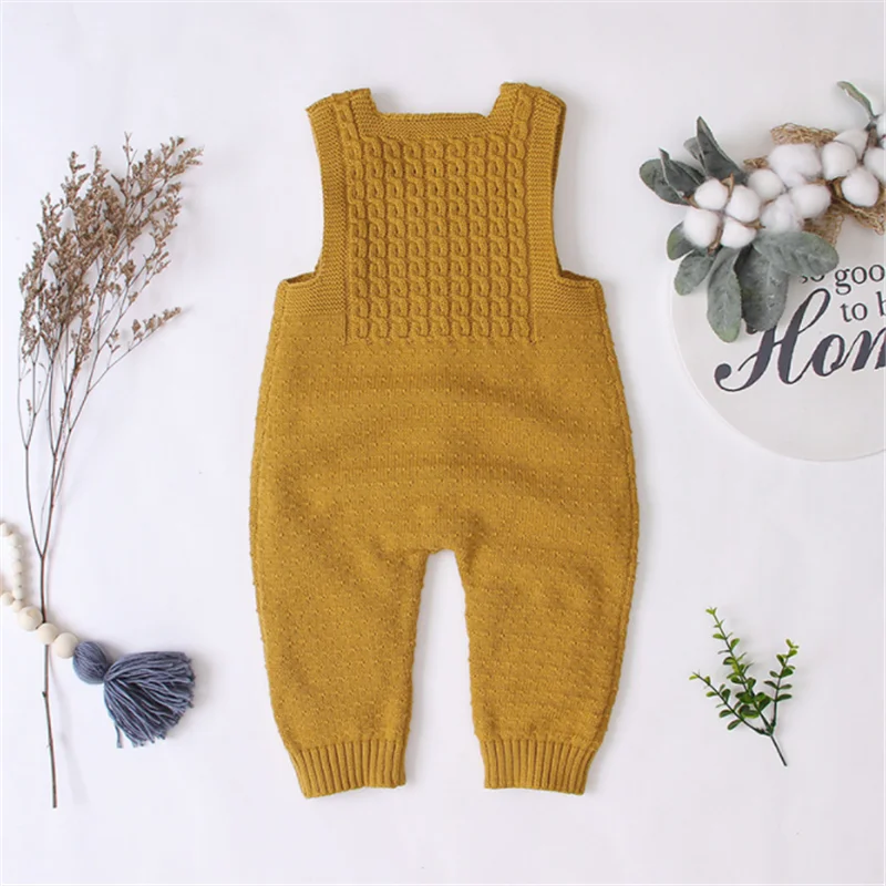 

Cotton Newborn Baby Girl Rompers Infant Kids Sleeveless Romper Overalls For Children Clothes Autumn Kids Jumpsuit Outfits
