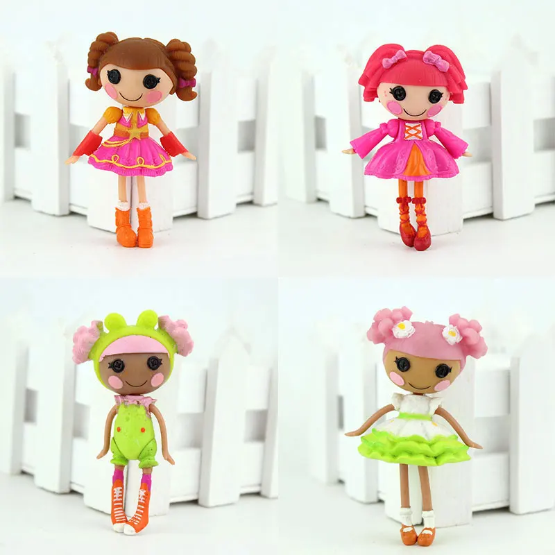 4 шт. в 1,3 дюйма оригинальные MGA куклы Lalaloopsy Мини Куклы - Цвет: 04