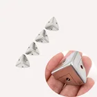 4 шт., защитные уголки для ювелирных изделий, под античное серебро 26 мм