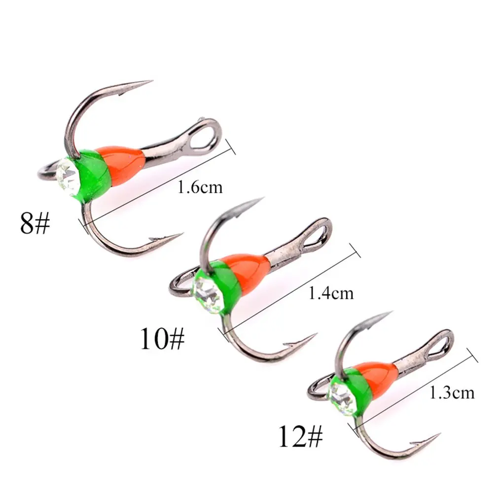 5 шт. тройные рыболовные Крючки три Якорные крючки большие игровые снасти крючок