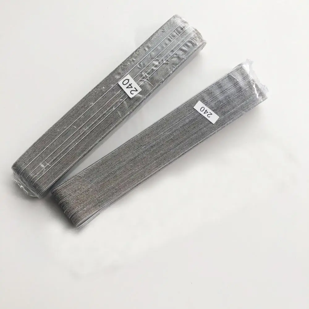 Съемные колодки для ногтей 200 шт. прочные Сменные наждачные пилки черная