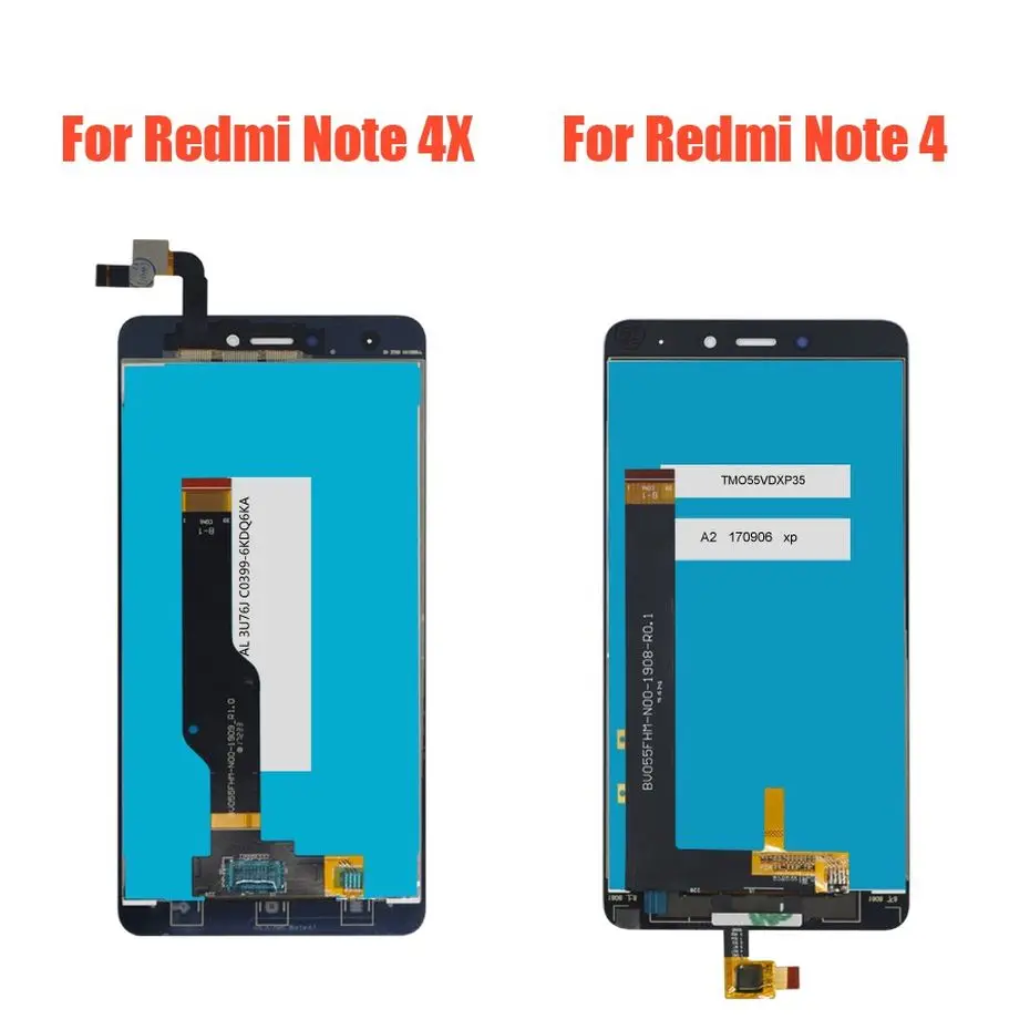 ЖК-экран PINZHENG AAAA для Xiaomi Redmi Note 4 4X дисплей для Snapdragon 625 MTK Helio X20 сменный ЖК-дисплей
