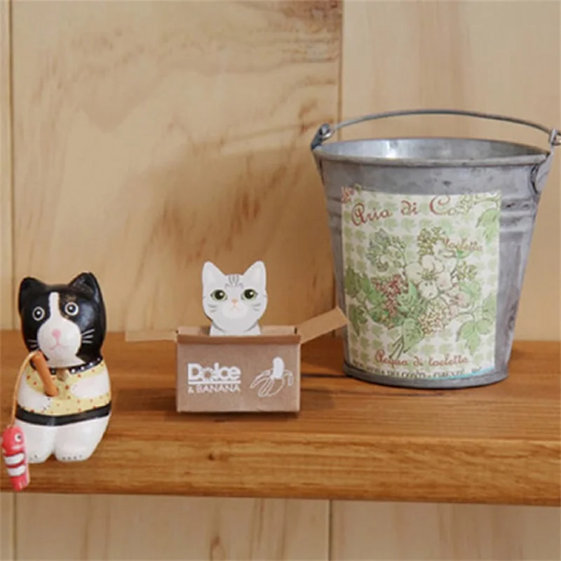 5 шт./лот Симпатичная кошка Сделай Сам креативное самоклеящееся украшение