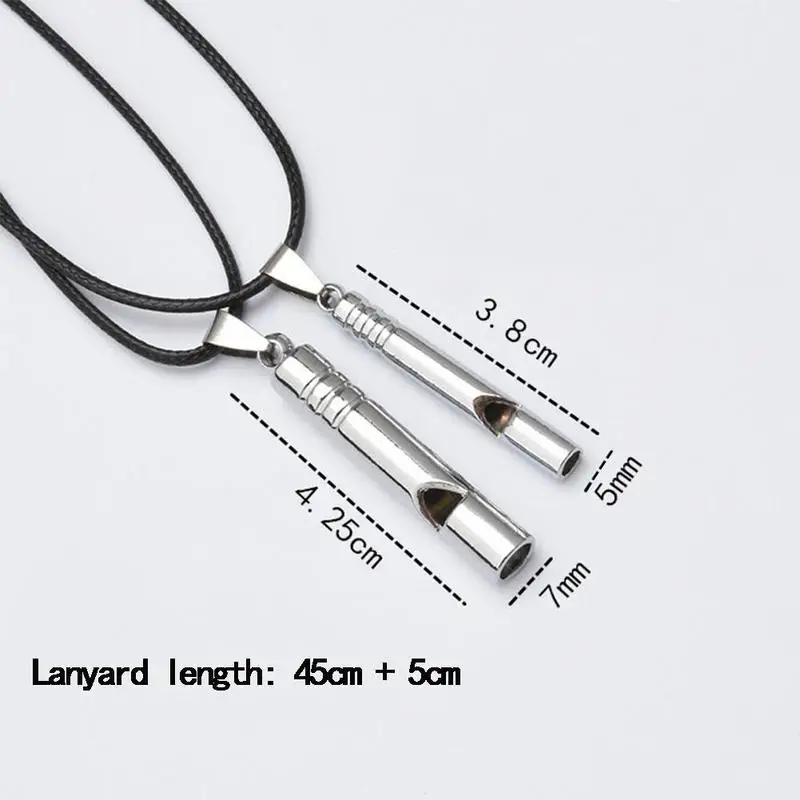 Портативный свисток из цинкового сплава для активного отдыха брелок рефери EDC