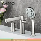 Смесители для ванны GAPPO из нержавеющей стали, кран Водопад для ванной комнаты