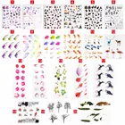 5 шт., УФ-полимерные наполнители, наклейки, материал для журнала, Декоративные DIY наполнители, планировщик, дневник в стиле Скрапбукинг, наклейки для Стикеры для альбомов