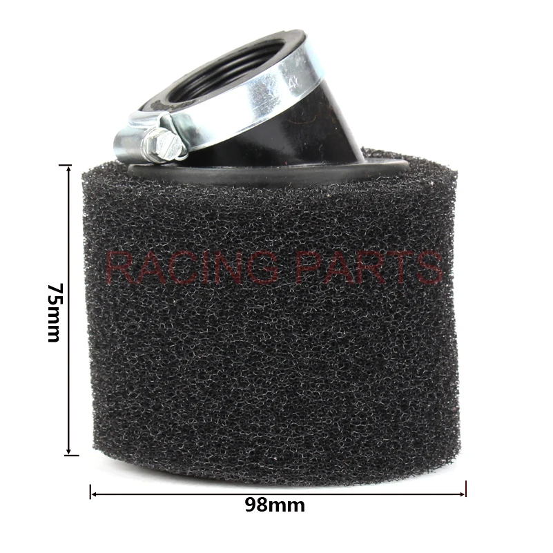 Губчатый воздушный фильтр для мопеда и скутера 35 мм 38 42 45 48 CG125 150 куб. См |