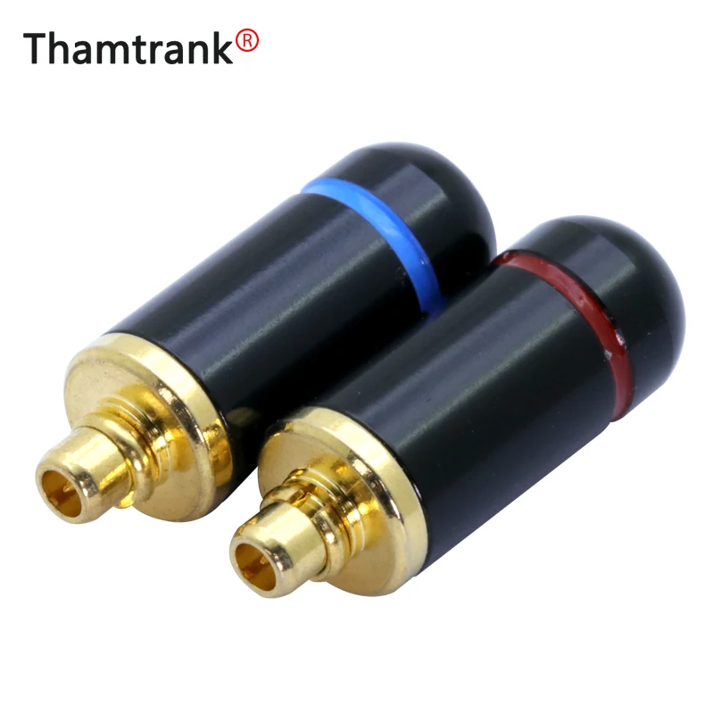 10 шт./лот MMCX Штекерный разъем для наушников Shure ED5 SE535 позолоченный энтузиастов