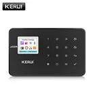 Система охранной сигнализации KERUI G18, GSM, удаленное управление через приложение на Android и IOS, черный цвет
