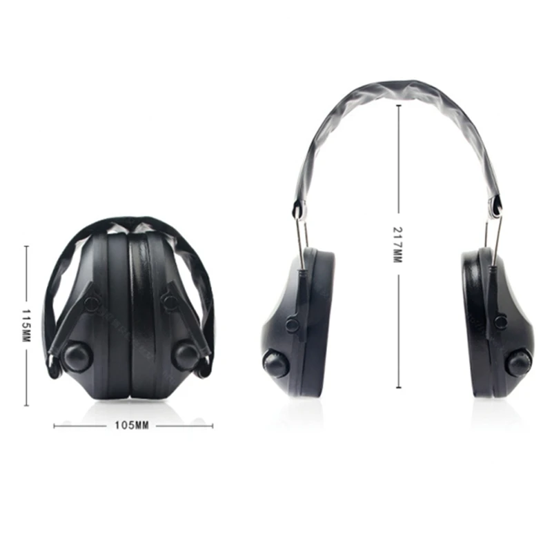 Высококачественные звуконепроницаемые наушники складные удобные эффективно защищают уши и слух от AliExpress WW