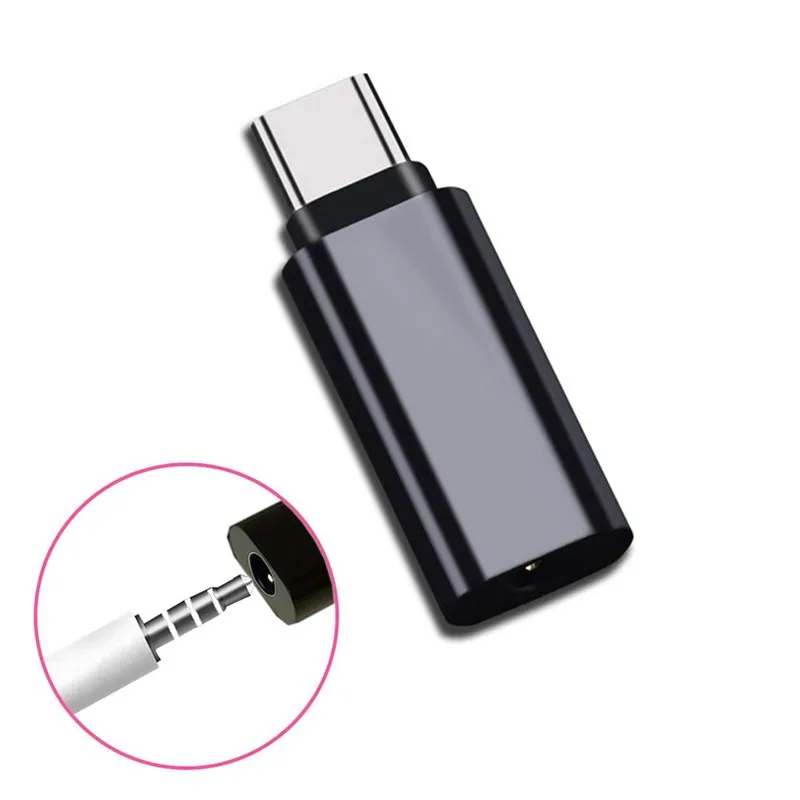 Кабель с разъемами типа C и 3 5 мм адаптер для наушников USB-C 1 Мужской к разъему USB