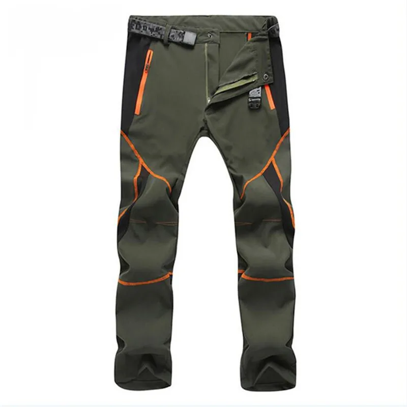 

Outdoor Hiking Stretch Pants Men Summer Sports Mountain Climbing Military Work Pants Quick Dry Breathable Lightweight Trousers