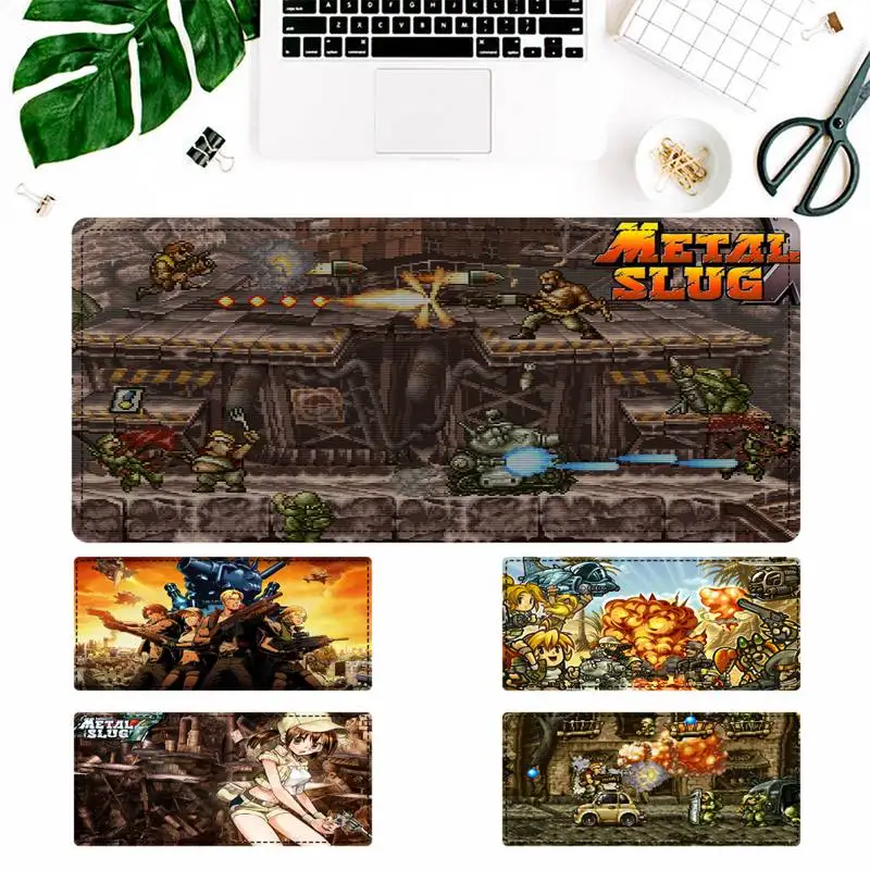 

Popolar Metal Slug Mouse Pad PC Laptop Gamer Mousepad Anime Antislip Mat Keyboard Desk Mat For Overwatch/CS GO