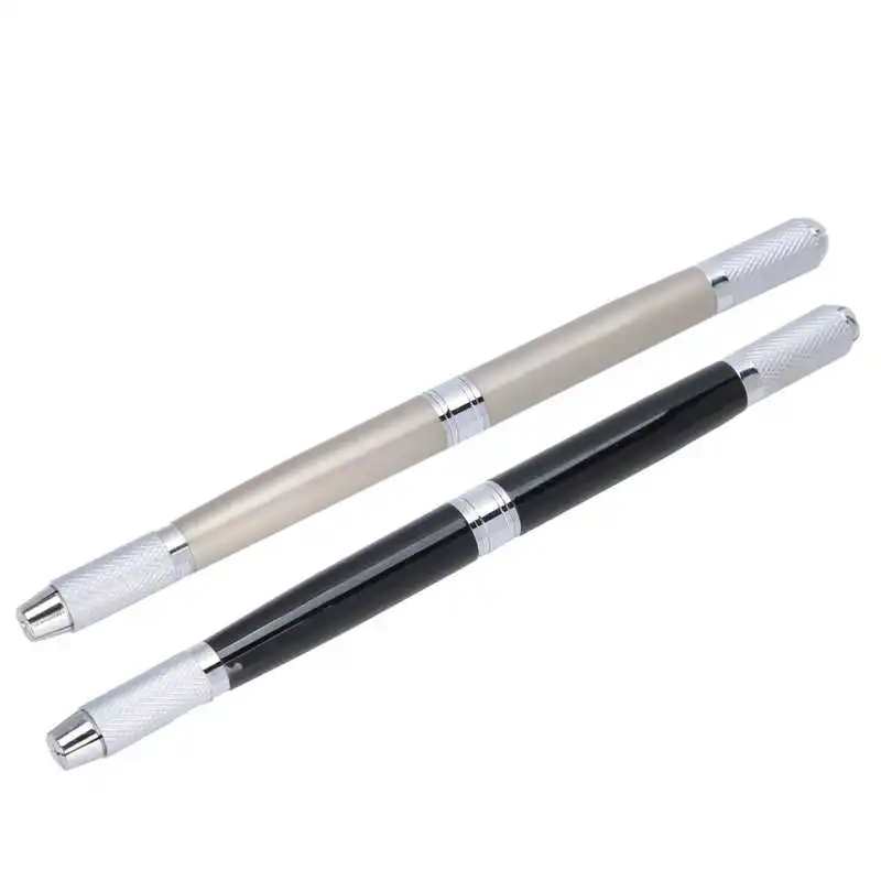 Portable Makeup Eyebrow Lip Manual Tattoo Pen Metal Microblading Accessory Semi-permanent Gog Tools | Красота и здоровье