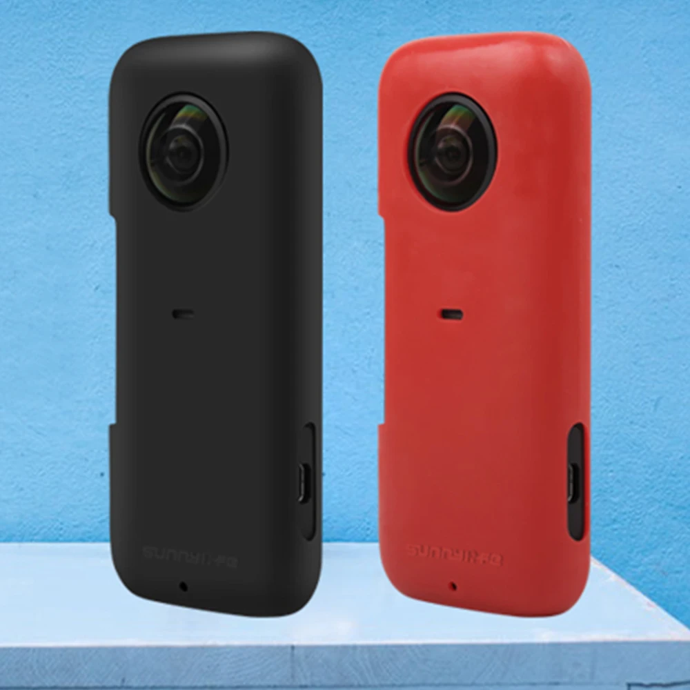 Силиконовый чехол SUNNYLIFE для Insta 360 One X пылезащитный противоударный защитный Insta360