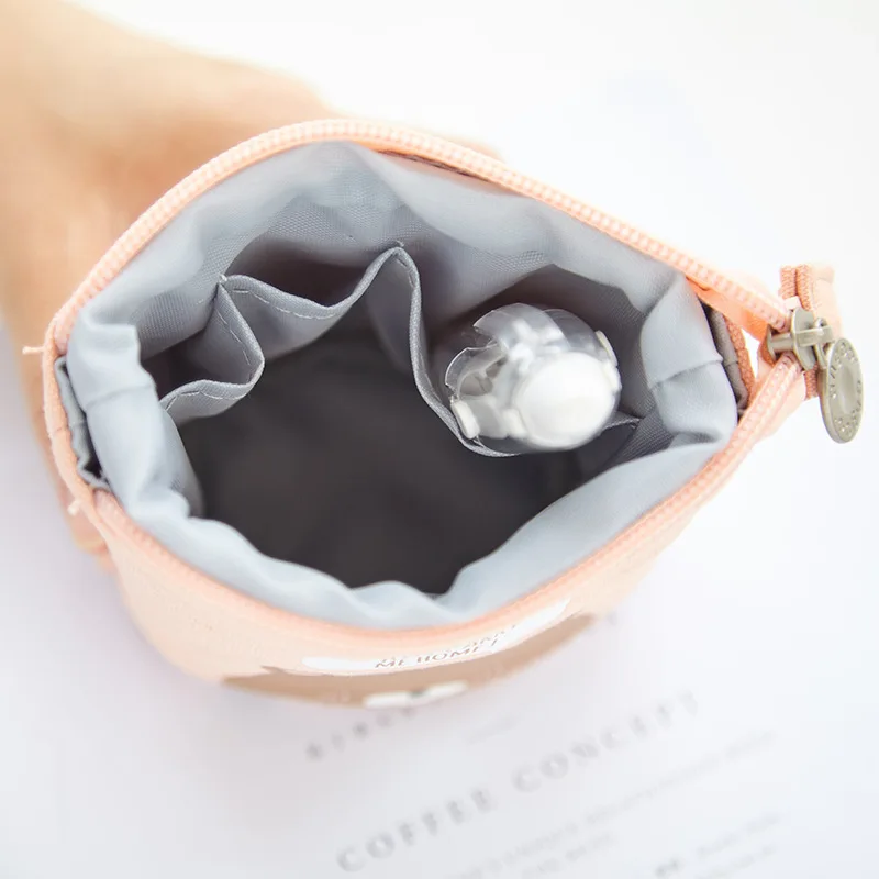

School Pencil Case for Girls Boys Telescopic Pencilcase Kawaii Cat Pen Holder Bag Pencilfolder Stationery Large Box