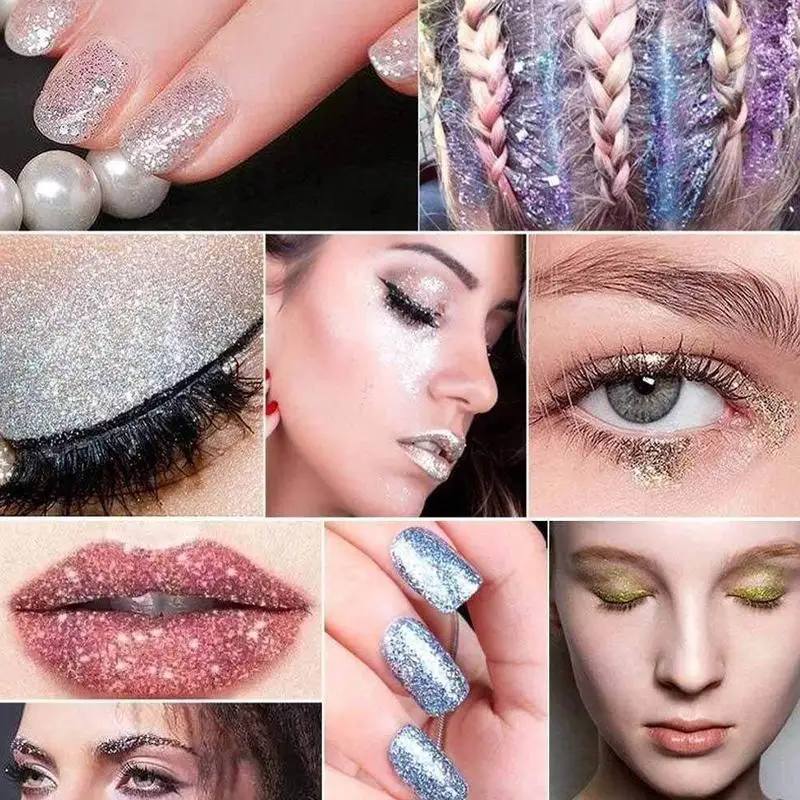 Блестящие тени для век 15 цветов искусственная Палитра профессионального макияжа