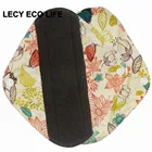 Многоразовые женские гигиенические товары LECY ECO LIFE, большая впитывающая способность, для ночного использования, с принтом