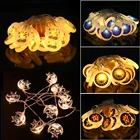 Фестиваль освещение лампы украшения для Рамадана декоративные светодиодные фонари для деко спальни огни Рамадана Рамадан дерево Ид аль-Фитр