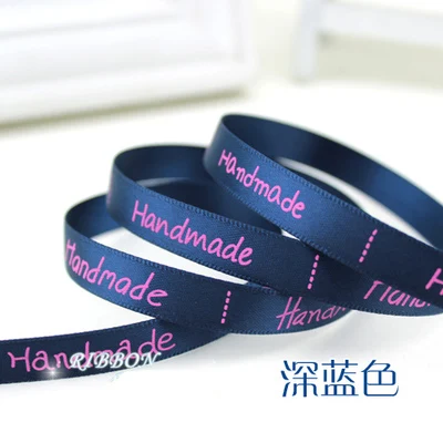 10 мм ручной работы с шелковой атласной ленты рождественские декоративные