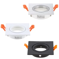 led ceiling downlight adjustable surface mounted gu10 mr16 frame holders led spot light fitting fixture lamp factory price