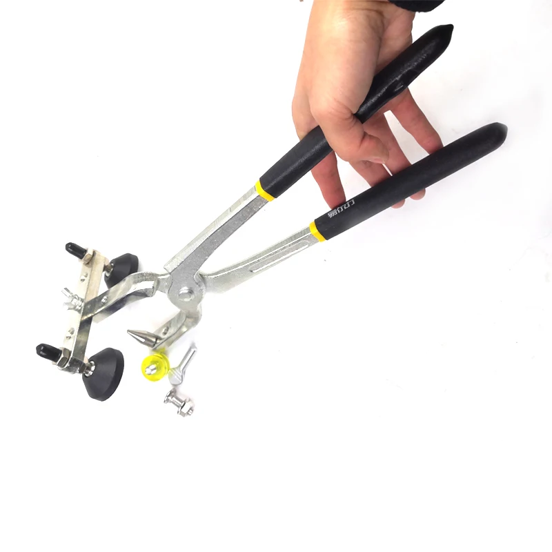 Инструменты для ремонта кромок автомобиля ремонт вмятин гладкие плоскогубцы