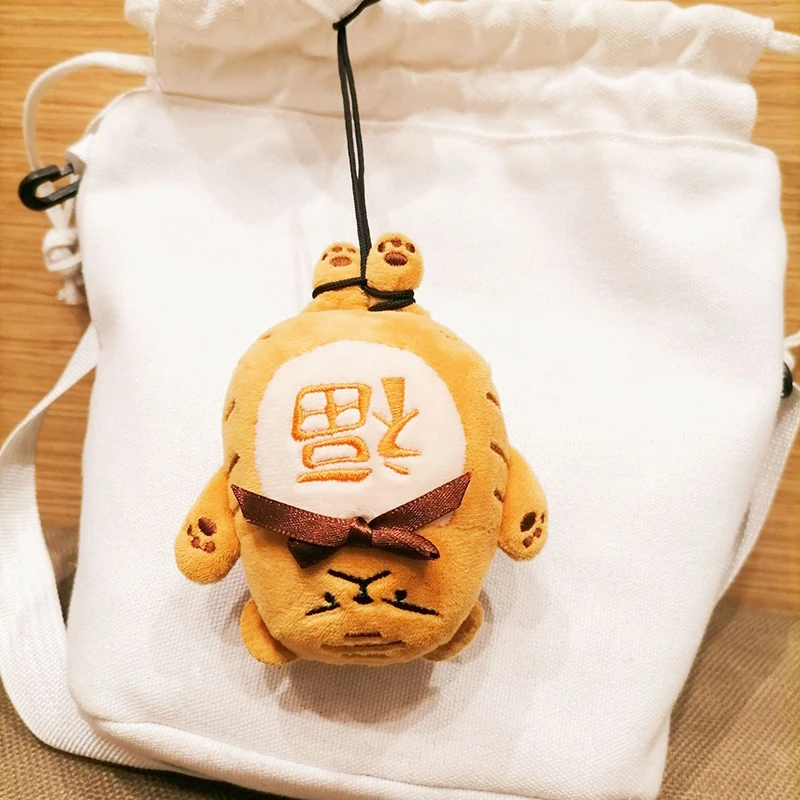 

Кукла-талисман в виде тигра на 2022 год, подвесная плюшевая подвеска, новогодний брелок для компании, ежегодного собрания, маленький подарок, ...