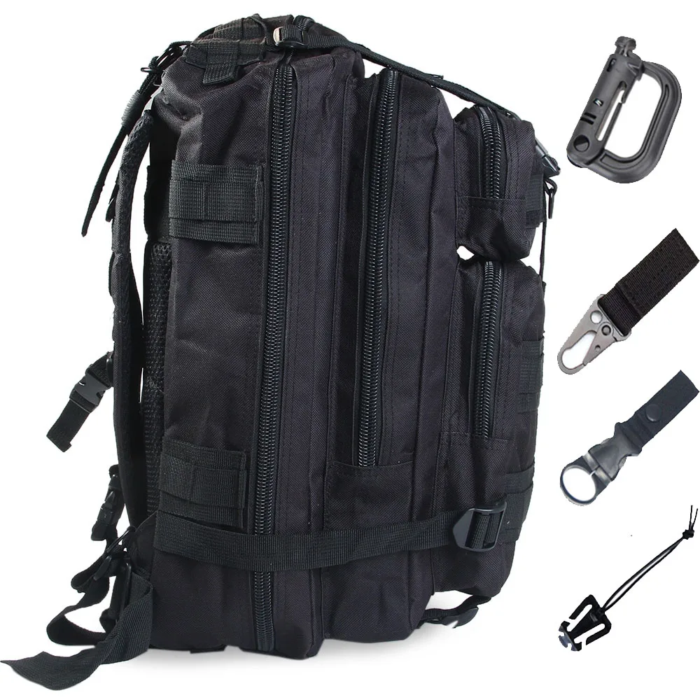 Тактическая Сумка Molle, военный Штурмовой Рюкзак, армейский уличный Камуфляжный походный рюкзак, водонепроницаемый рюкзак, аксессуары для охоты