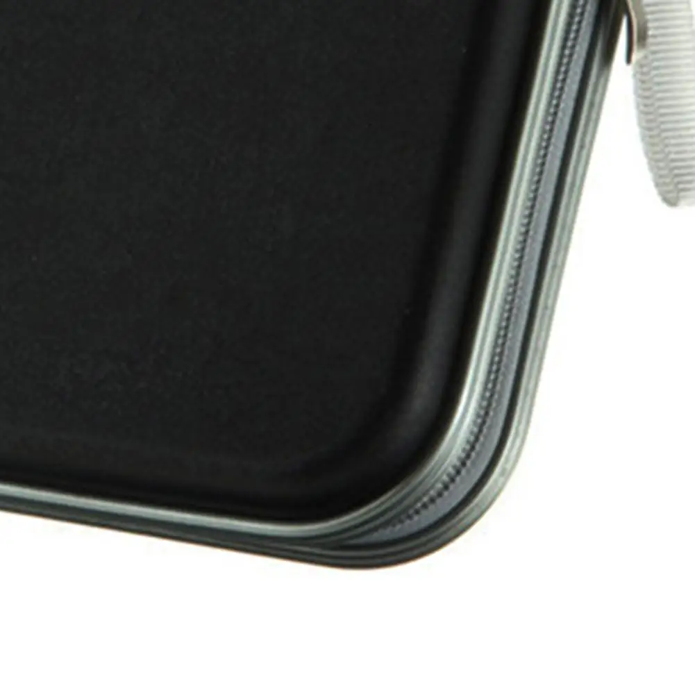 ALLOYSEED Portable 40 Discs Capacity CD DVD Bag Storage Organizer Case Holder Sleeve Wallet Cover For Home Car Carrying Cases |
