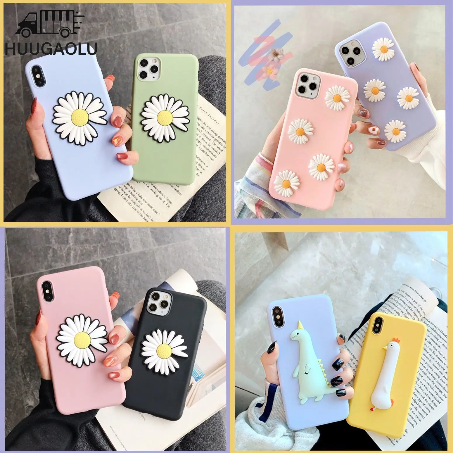 Милый силиконовый чехол для Xiaomi Redmi Note 9S 9 Pro 8T 8 7 5 8A 7A 6A S2 4X 5A Plus Coque Funda|Бамперы| |