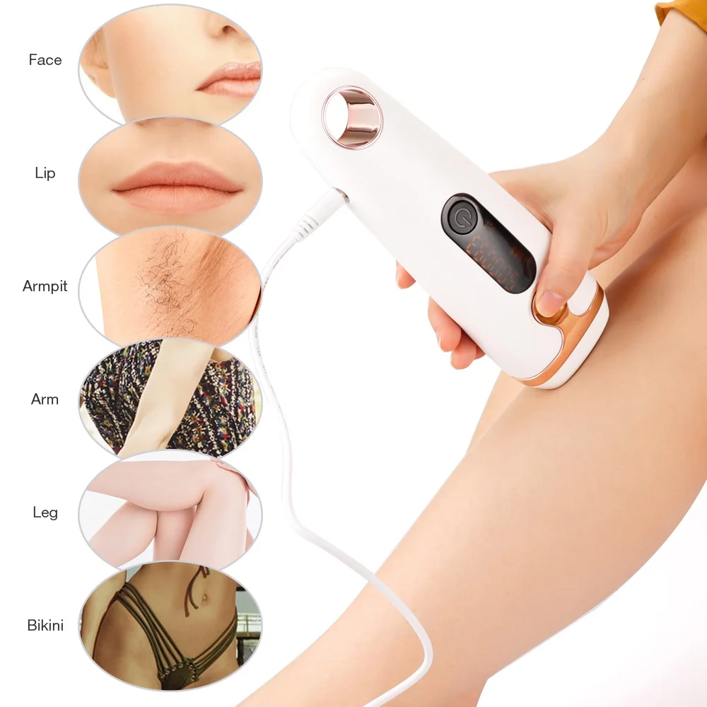 Профессиональный IPL лазер для перманентного удаления волос 990000 вспышек эпилятор