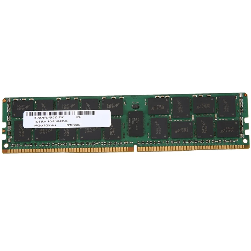 

16GB DDR4 Memory Ram PC4 2133P 2133MHz 1.2V ECC REG DIMM for Samsung Server Ram
