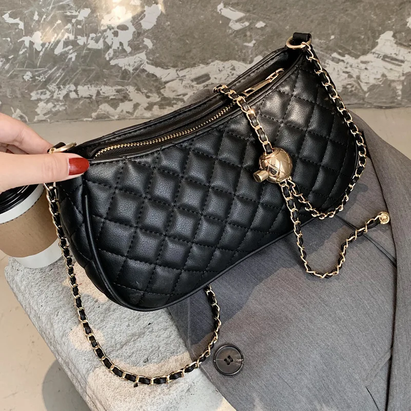 

New Fashion Thread Flap Bags For Women 2021 PU Leather Crossbody Bag Designer Lady Handbags Sac A Main Femme Messenger Bag
