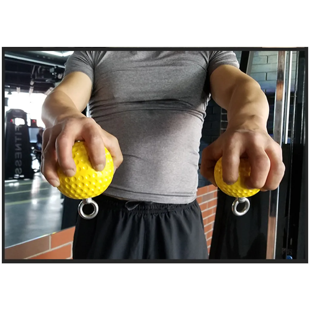 

2x Pull Up Ball Force Muscle Training Hand Grip Ball Exerciser Sports Kit