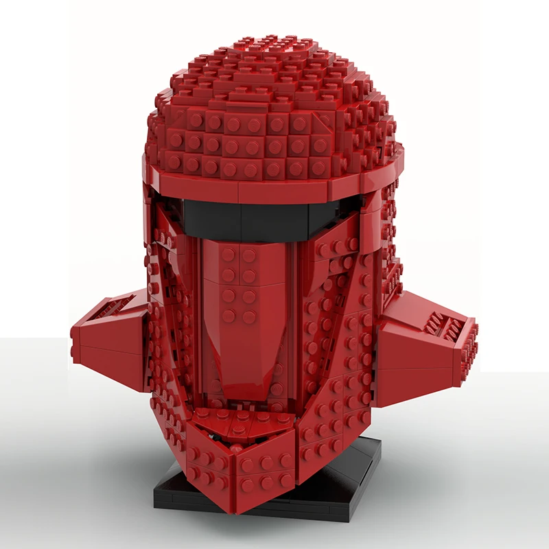 

MOC Space Destroyer Model Building Blocks Starry Sky Imperial Royal Guard Helmet Children's Toys Educational Toy Gift
